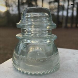 Hemingray #42 Vintage Glass Insulator